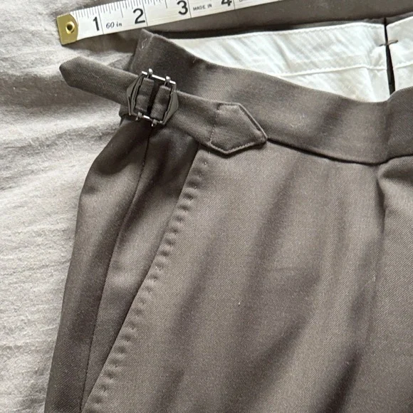 Suitsupply Women’s custom Double-Breasted Moss Green suit 100%wool FW2025 - Picture 14 of 16